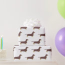 Search for tan wrapping paper Wiener dog