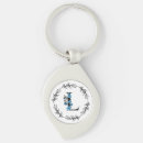 Search for letter l key rings Floral