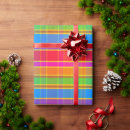 Search for coordinating wrapping paper Plaid