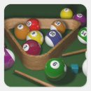 Search for game of billiards stickers Recreation