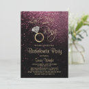 Search for rose hen party invitations Bride