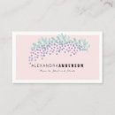 Search for mommy business cards Botanical