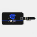 Search for police luggage tags Cop