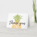 Search for pineapple thank you cards Tropical fruit