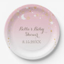 Search for moon and stars plates Pink
