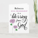 Search for your friendship is a blessing cards Calligraphy typography