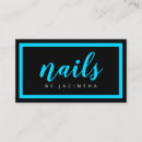 Search for nail technician business cards Stylish