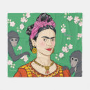 Search for frida kahlo blankets Monkey