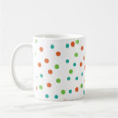 Search for polka dot background mugs Abstract