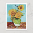 Search for van gogh sunflower postcards Floral