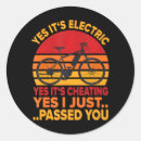 Search for passed stickers E bike