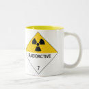 Search for radioactive mugs Danger