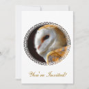 Search for owl invitations Barn owls