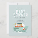 Search for boat baby shower invitations Sea