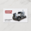 Search for truck driver business cards Delivery