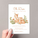 Search for forest baby shower invitations Watercolor