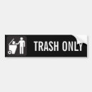 Search for white trash bumper stickers Garbage