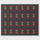 Search for holiday plaid wrapping paper Tan