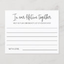 Search for newlywed advice cards Bucket list