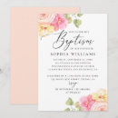 Search for peach christening invitations Blush