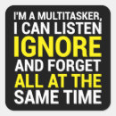 Search for ignorant stickers Sarcastic