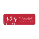 Search for red return address invitations Typography