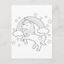 Search for cute rainbow unicorn postcards Cloud