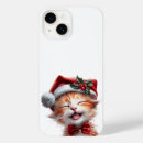Search for christmas cat iphone cases Santa
