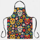 Search for day of the dead aprons Illustration