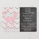 Search for little deer birthday invitations Baby