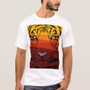 Search for tiger patterns tshirts Wildlife