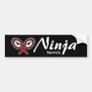 Search for tennis bumper stickers Racket