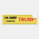 Search for regret bumper stickers President