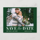 Search for forest green save the dates Modern