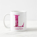 Search for alphabet l mugs Floral