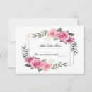 Search for rose wedding horizontal note cards Bride