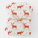 Search for winter forest animal wrapping paper Pattern
