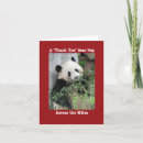 Search for giant thank you cards Panda