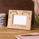 Search for grandma picture frames Engraved wood