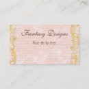 Search for script writing business cards French
