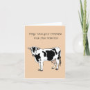 Search for funny milk cards Moo