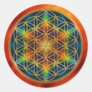Search for fractal flower stickers Flower of life