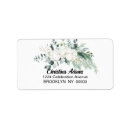 Search for cotton return address labels Greenery
