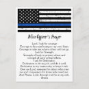 Search for officer postcards Thin blue line
