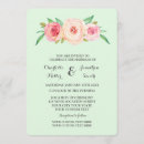 Search for blush and mint wedding invitations Chic