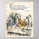 Search for alice in wonderland quote posters Vintage