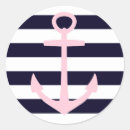 Search for nautical bridal shower stickers Navy