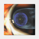 Search for voyager magnets Solar system