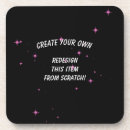 Search for business card coasters Create your own