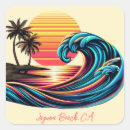 Search for retro surfing stickers Vintage